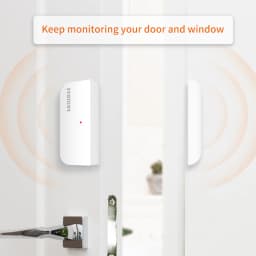 Staniot 5-Year Battery Door Window Sensor Smart Home Wireless Door Open Close Detectors For Security Alarm Panel Burglar System