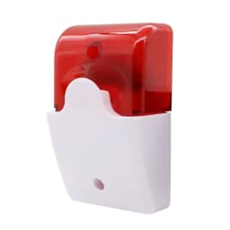 120 DB Flash LED Strobe Light Wired Siren 12V/ 24V /220V Work For Wifi GSM PSTN Home Security Voice Burglar Alarm System