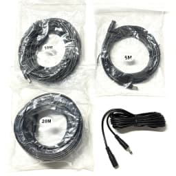 3/5/10/15/20/30M DC 12V Power Extension Cable 5.5*2.1mm Connector Male To Female For CCTV Security Camera Extended Power cable