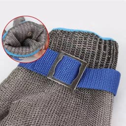 Stainless Steel Gloves Anticut Safety Cut Resistant Hand Protective Metal Glove Meat Mesh For Butcher Wire Knife Proof Cut Glove