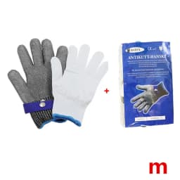 Stainless Steel Gloves Anticut Safety Cut Resistant Hand Protective Metal Glove Meat Mesh For Butcher Wire Knife Proof Cut Glove