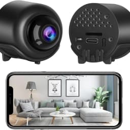 HD Wireless Wifi Indoor Camera Night Vision Mini Security Surveillance Baby Monitor - Safety Cam for Home