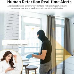 HD Wireless Wifi Indoor Camera Night Vision Mini Security Surveillance Baby Monitor - Safety Cam for Home