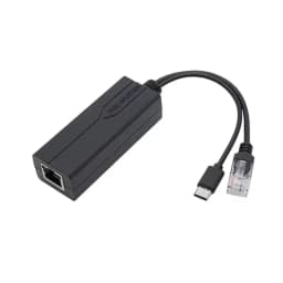 POE Splitter 48V to 5V Micro USB tpye-C 100Mbps and1000Mbps Gigabit POE Camera Injector Power Supply for Huawei Hikvision