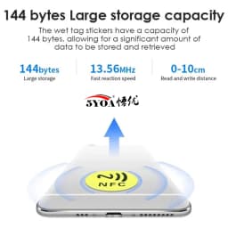 5YOA 6pcs NFC Ntag213 Ntag215 Ntag216 TAG Sticker 213 13.56MHz Universal Label RFID Token Patrol Ultralight