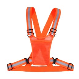 4 Colors Unisex Light High Visibility Safety Vest With Storage Bag Night Construction Cycling Traffic Coat Running Working