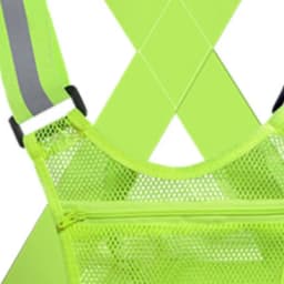 4 Colors Unisex Light High Visibility Safety Vest With Storage Bag Night Construction Cycling Traffic Coat Running Working