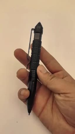 BOOIU Tactical Pen Multifunction Aluminum Alloy Self Defence Tactical Pen Outdoor Security Survival Tools Glass Breaker Pen