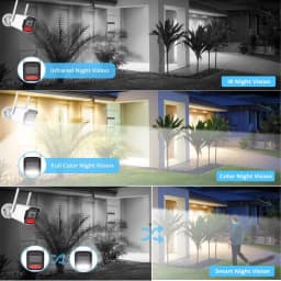 Tuya Wifi IP Camera Wireless HD 5MP AI Human Detect Camera CCTV Bullet Outdoor Surveillance Security Protection Waterproof Cam