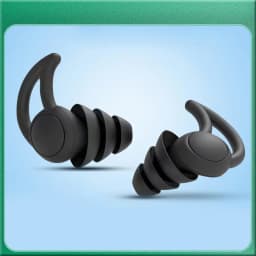 3 Layer Ear Plugs For Sleep Silicone Noise Cancelling Hearing Protection, Soft Reusable Ear Plugs for SleepSwim