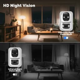 8MP Baby Monitor Camera WiFi Camera Security Wireless Surveillance Cameras WiFi Onvif 10X Zoom CCTV Video Baby Security Camera