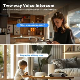 8MP Baby Monitor Camera WiFi Camera Security Wireless Surveillance Cameras WiFi Onvif 10X Zoom CCTV Video Baby Security Camera