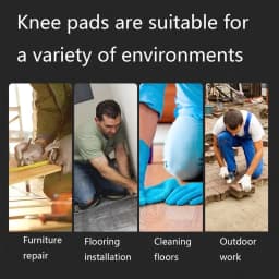 2PCS Comfortable Foam Knee Pads, Textured Anti Slip Knee Pads EVA Knee Pads, Tiled Knee Pads Garden Labor Knee Protection
