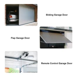 Garage Door Release Emergency Key Lock 1m 2m Cable Length for Sliding Flap Garage Easy to install