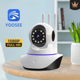 2MP 1080P Yoosee/V380/Carecam APP Wireless PTZ IP Dome Camera AI Humanoid Motion Detection Home Security Baby Monitor