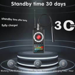 New K19+ Eavesdropping Hidden Camera Detector RF Wireless Gsm Sound Signal GPS Tracker Cam Detector Bug Finder