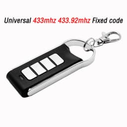 Waterproof Universal 433MHZ 433.92mhz Fixed Code Copy Garage Gate Door Opener Remote Control Duplicator Clone Car Key