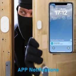 Zigbee Door Window Sensor Open Closed Detector Security Wireless Burglar Alarm Door Sensors Support Alexa Home Assistant Z2M
