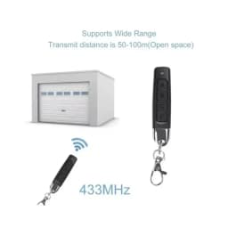 433MHz Auto Copy Remote Control Electric Garage Door Opener Remote Controller Duplicator Clone Cloning Code 4 Keys Transmitter