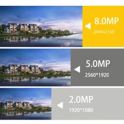 Ultra HD 4K 8MP CCTV PoE IP Camera Security Street Outdoor Indoor Onvif Double Light Human Detection Color Full Night Vision Cam