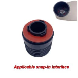 40MM threaded gas mask conversion bayonet connector International standard Adapter Dust PM2.5 Spray paint Breathing filter