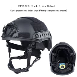 Quick MH Tactical Helmet 1.5kg Fiberglass Wendy's Suspension Pad Helmet Outdoor Activity Protection Training Safety Riot Helmet