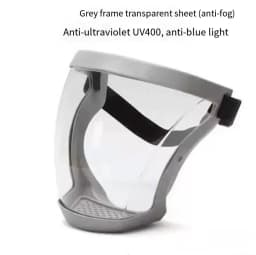 Dustproof PM2.5 Replaced Filters For Transparent Protective Full Face Shield Windproof Anti-Dust Mask Anti-splash Safety Glasses