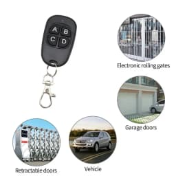 1PC Remote Control 433mhz Car Key Garage Door Gate Opener Controller Duplicator Clone Cloning Code