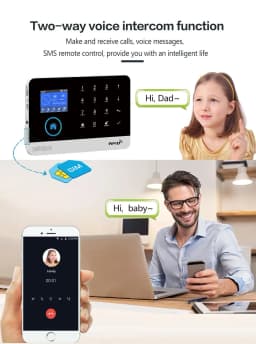 PGST Intelligent Alarm Device, 433MHz Anti Robot Terminal Detector, Intelligent Life Control, Human Body Detector, Smoke Alarm