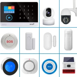 PGST Intelligent Alarm Device, 433MHz Anti Robot Terminal Detector, Intelligent Life Control, Human Body Detector, Smoke Alarm