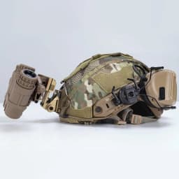 BOOIU Tactical Helmet Cover for Fast Helmet Multi-Camo Helmet Cover Military Paintball Hunting Shooting Gear - Without Helmet