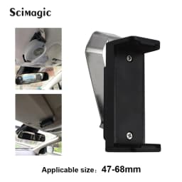 47-70mm for Garage Door Remote Control Adjustable Clips Stand Support Car Sun Visor Clip Holder Mount Stand