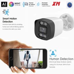 XM 4K 8MP Color Night Vision POE IP Camera Audio Outdoor H.265 Onvif Bullet CCTV Home 5MP /4MP/3MP Security Camera