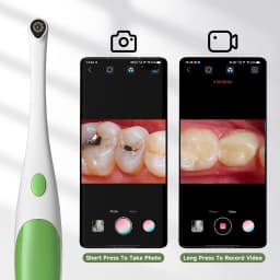 Handheld Android Endoscope Type-c Inspection Borescope 3IN1 USB Snake Camera 8 LED Lights Compatible with Android Phones PC