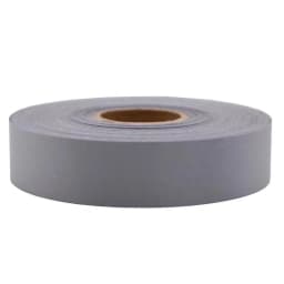 Polyester Grey Silver Reflective Strip Sticker Raincoats Backpacks Night Warning Adhesive Reflector Tape