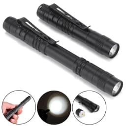 Mini LED Flashlight XPE Portable Pen Light Waterproof Torch Camping Emergency Outdoor Walking Lantern Keychain Flashlight