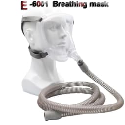 E-6001 Full Face Breathing Mask transparency Liquid silica gel comfortable Easy to wear apply industry laboratory breathe mask
