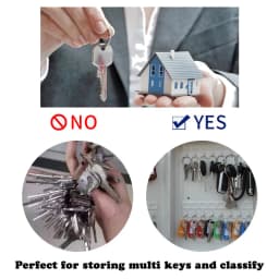 Key Safe Box New Multi Keys Storage Box Password Spare Car Keys Storage Organizer Box for Home Office Factory Store Use