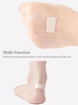 100Pcs/Pack Transparent Adhesive Wound Plaster Waterproof Medical Anti-Bacteria Band Aid Bandages Home Travel First Aid Kit