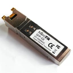 SFP Fiber Module Ethernet Port RJ45 Module 1000BASE-T Switch Connector Copper Compatible with Mikrotik Gigabit Ethernet