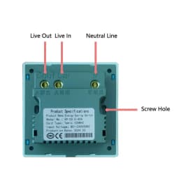 Hotel Energy Saving Switch 40A Support ID/T57/EM4305 125K Card Wide Volage Support 110V/127V / 220V 40A Power Off With 15s Delay