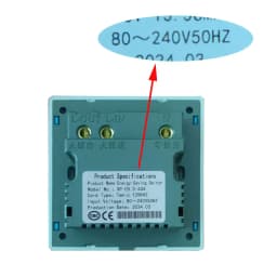 Hotel Energy Saving Switch 40A Support ID/T57/EM4305 125K Card Wide Volage Support 110V/127V / 220V 40A Power Off With 15s Delay