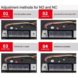 Original DC12V Stainless Steel Sturdiness Narrow Frame Fail-Secure ANSI Standard Electric Strike Lock Electronic Door Lock