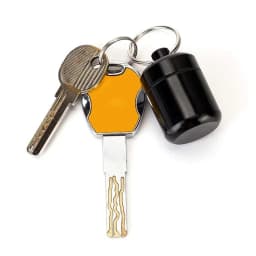 Aluminum Pill Keychain Holder Small Pill Box Waterproof Organizer Stonego Portable Pill Holder Keychain