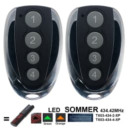 434.42MHz TX03 434 4 XP Garage Door Remote Control