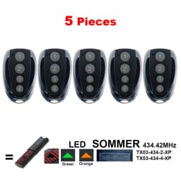 434.42MHz TX03 434 4 XP Garage Door Remote Control