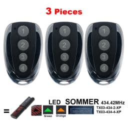 434.42MHz TX03 434 4 XP Garage Door Remote Control