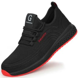 Work Safety Shoes Men Women Steel Toe Shoes Breathable Puncture-Proof Men Work Sneakers Boots Lightweight Safety Footwear Male