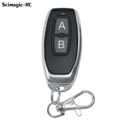 Universal Wireless 433.92Mhz RF Remote Control 433 Mhz Cloning Fixed Code Remote Control 2 Channel For Gate Car Home Garage Door