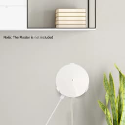 Wall Mount for TP-Link Deco M5/P7 Whole Home Mesh WiFi System, Sturdy Bracket Holder for Deco M5 Router/P7 Space Saving Router